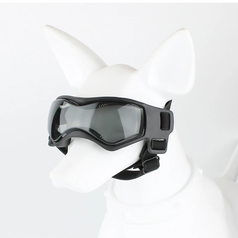 Dog Goggles Small Breed,Easy Wear Small Dog Sunglasses,Adjustable UV Protection Puppy Sunglasses Supplies for Small Medium Dog - Image 4