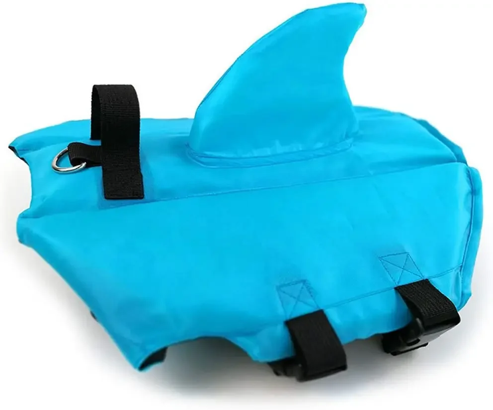 Dog Life Vest Summer Shark Pet Life Jacket Dogs Swimwear Lifeguard Dog Life Jacket Floating Preserver For Swimming Suit - Image 2