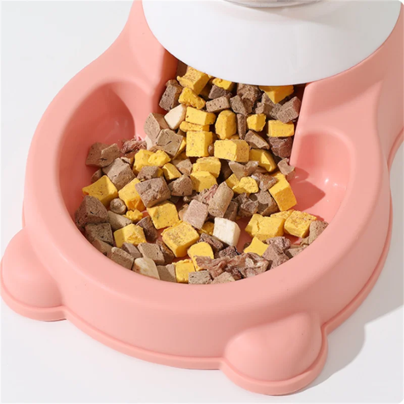 2.2L Large Capacity Cat Automatic Feeder Dispenser Automatic Dog Cats Drinking Bottles Feeding Bowl Dispensers Pet Supplies - Image 5